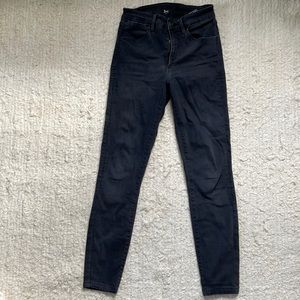 Black 3x1 Skinny Jeans